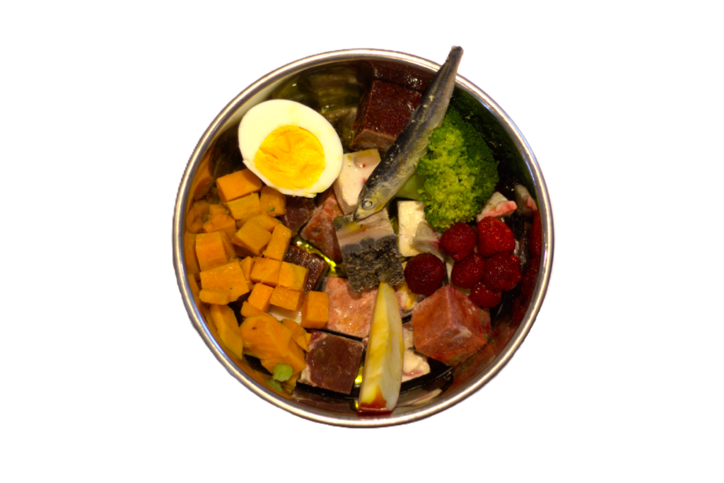 Zusammenstellung einer BARF-Ration